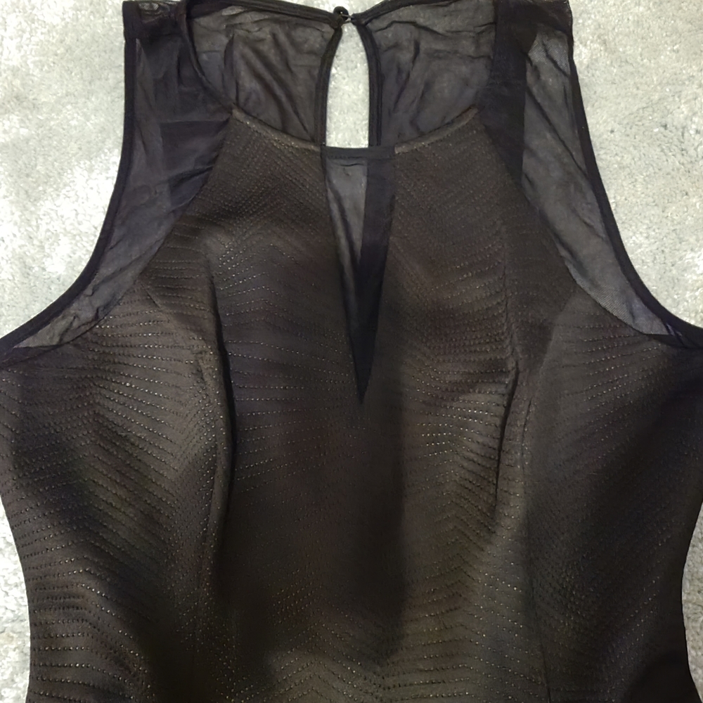 Guess Illusion Scuba Fit & Flare Dress
